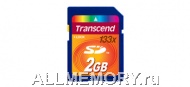 Карта памяти 2GB Secure Digital Card 133X, Transcend