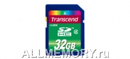 Карта памяти 8GB Secure Digital Card, High Capacity (SDHC) Class 4,Transcend