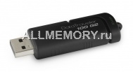 Флеш накопитель 16 GB USB 2.0 Data Traveler 100 Gen. 2, черный, Kingston (US)