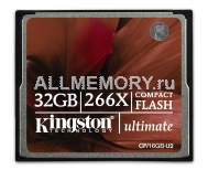 Карта памяти 32 GB CompactFlash Card, Ultimate 266x, Kingston