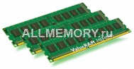 12GB DDR3 PC8500 DIMM CL7 Kingston ValueRAM kit of 3