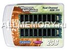 2GB DDR PC2700 DIMM CL3 Transcend kit of 2